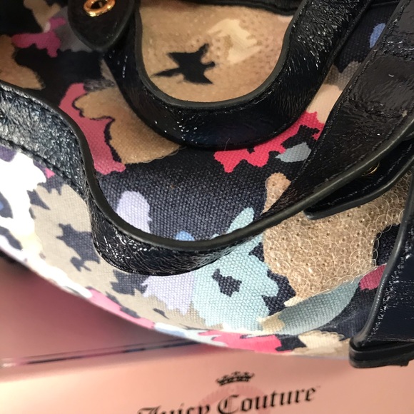 Juicy Couture vintage vegan floral tote w/ sequins - Picture 8 of 10